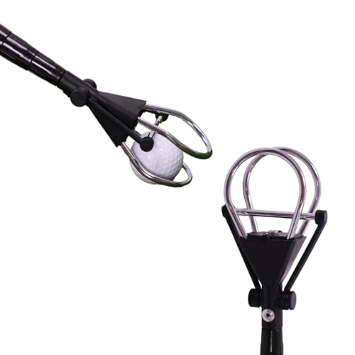 Mobile Pro Shop Golf Ball Retriever with Telescopic Design 12ft Reach | Golf Ball Picker for Water Hazards - Pick Up Your Golf Balls in Style
