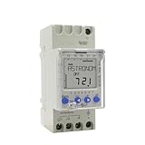 RWRAPS MT812L Astronomical Timer 1-Channel 7 Days DIN Rail Digital Time Switch