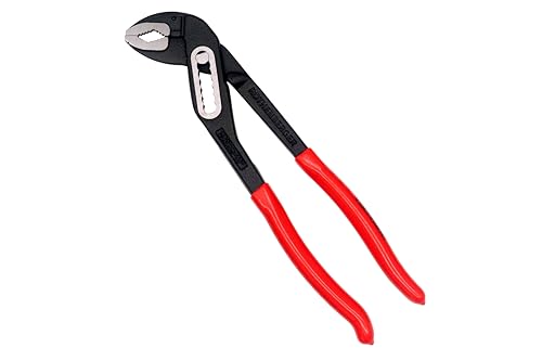 Rothenberger Plumber's Pliers with Self-Clamping Jaws and Induction-Hardened Teeth - Ideal for Various Pipe Sizes and Hard-to-Reach Places - 10" - 70522