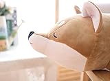 30'' Shiba Inu Plush Stuffed Animal, Giant Stuffed Animals for Anxiety, Big Shiba Inu Corgi Plush, Dog Plush Pillow Hugging Pillow Sleeping Dog Cushion Soft Plush Toy Big Stuffed Animals Kawaii Decor