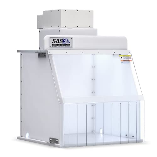 18” Portable Clean Room – Laminar Flow Hood for medical and laboratory uses. Positive-pressure workspace meets ISO Class 5 Clean Room Standards. Supplies Filtered Air to the Workspace