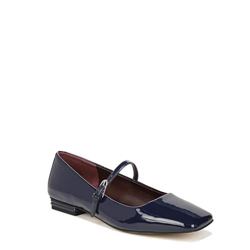 Franco Sarto Womens Tinsley Mary Jane Flat Blue 9 M