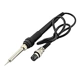 URBWangBM Soldering Station with 2pcs Extra Heating Element Original Saike Soldering Station Universal Soldering Iron Handle for Saike 852D++ 909D 898D 8586 (Color : 5-Holes) (5)