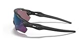 Oakley Men's Radar EV Path Sunglasses Polarized Rectangular, Matte Black w/Prizm, 38 mm