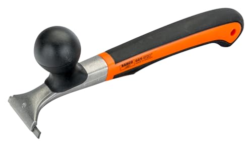 Bahco Ergo Carbide Blade Scraper with 2-1/2" Blade, Heavy-Duty Hand Tool for Paint, Rust, and Adhesive Removal on All Surfaces, with Ergonomic Handle and Extra-Wide Blade for High-Strength Scraping
