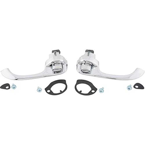 1967-69 Camaro Door Handles Exterior with push buttons & hardware