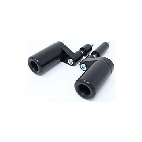Shogun USA Made Kaw Ninja 400 Z400 Z 400 2018 2019 2020 2021 2022 2023 2024 NO Cut Black Frame Sliders Fits ABS & Non ABS Models - 750-4159