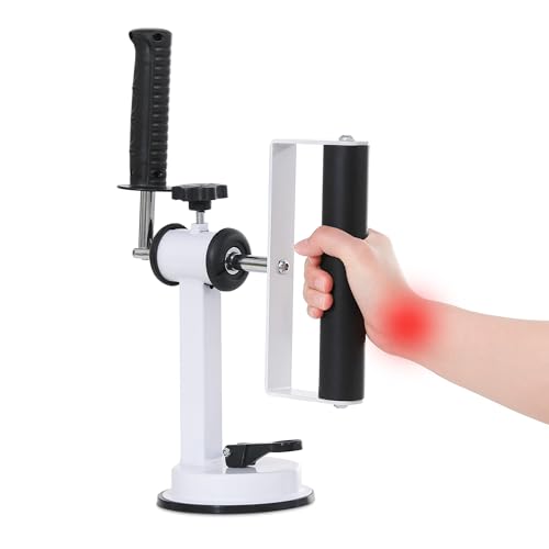 JFMkaer Wrist Rehabilitation Exercise Pronation and Supination, Adjustable Resistance Hand and Forearm Trainer at Home for People with Wrist Injuries, Hand Dysfunction