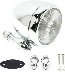 Premier Lights Chrome Tear Drop Dummy Spotlight (1)
