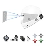 MOTOEYE E6 Motorcycle Helmet HUD, Head Up Display, Bluetooth,GPS, CarPlay, Android Auto, Mesh Intercom, Rearview Camera, Remote Control, Noise Reduction, RGB Lights, IP66 for All Helmets