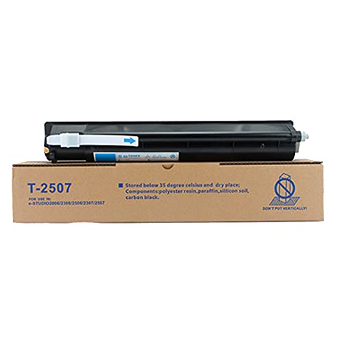 Replacement for Toshiba T-2507C Toner Cartridge for Toshiba E-Studio 2006 2506 2306 2307 2507 Printer,Offices Copier Supplies Stable Performance Clear Print