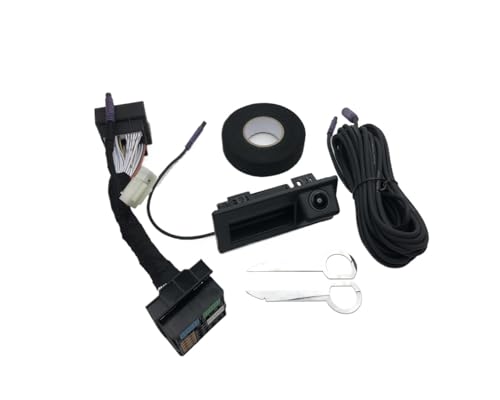 Dynamic Camera Compatible For VW Tiguan II 2016 to 2023 Rear View Camera Reversing CAM Compatible For MIB Unit HD Night Vision Plug & Play