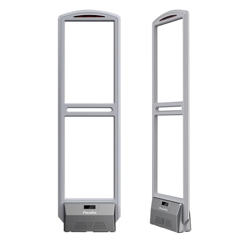 Pacaba Retail Anti-Theft Equipment,58kHz RF EAS Gate High-Sensitivity Anti-Theft System for Retail Clothing Stores, Supermarkets Retail Security Tags Tower Anti-Interference Alarm