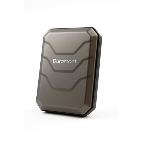 Duramont Metal Wallets for Men - Slim RFID Blocking Proof Wallet for Men, Minimalist Cash Strap, Scratch Resistant, Credit Card Holder, Easily Removable Money & Cards, Aluminium Ridge Wallets For Men