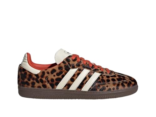 adidas Samba OG Womens Sneaker (Leopard Print Gum, 7)