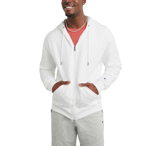 Champion Men's Zip-Up Hoodie, Powerblend, Zip-Up Hoodie Sweatshirt for Men (Reg. or Big & Tall)