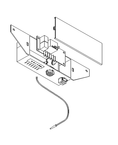 Coleman-Mach 8430-3861 Junction Box Assembly Chill Grille