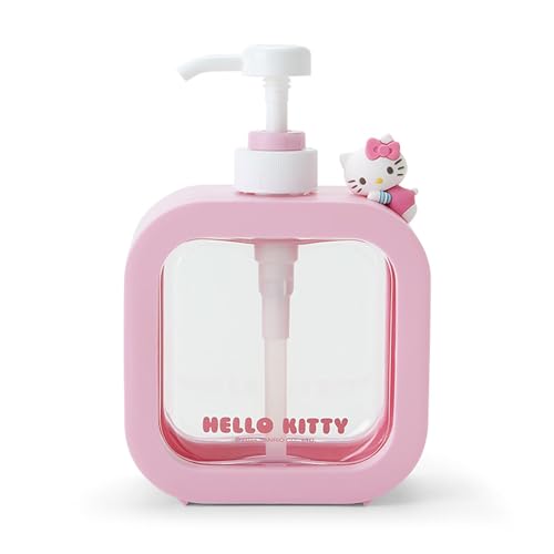 Sanrio 885541 Pump Bottle M, Hello Kitty Dispenser, Bath Goods