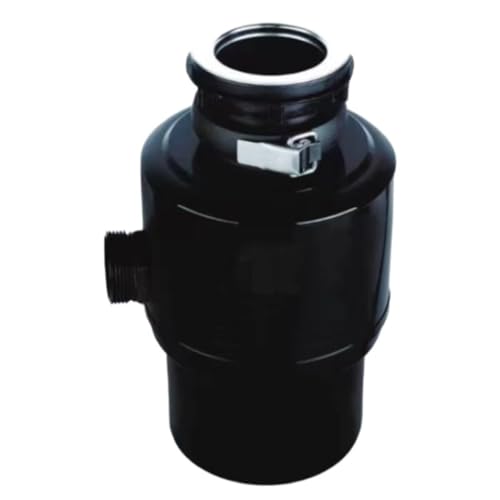 NMGMJQ Kitchen Garbage Disposer Garbage Disposer Kitchen Sewer Food Waste Household Shredder Food Waste Crusher Waste Disposer Stainless Steel, Black