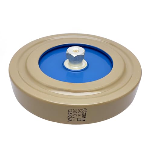 1 Piece New CCG81-7 500PF 500-l 30KV 125KVA High Voltage Ceramic Capacitor for High Frequency Machined