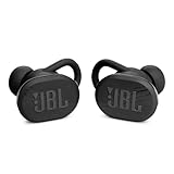 JBL Endurance Race TWS - Waterproof true wireless active sport earbuds, JBL Pure Bass Sound, Up to 30 hours of battery life, IP67 Waterproof and Dustproof, Ambient Aware & TalkThru (Black)