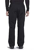 Cherokee Men's Scrub Pant Tapered Leg Fly Front Cargo Pant with Zip Fly Front and 5 Pockets Plus Size WW190, 2XL, Black