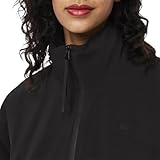 Lacoste Women's Waterproof Long Jacket, Black, 10