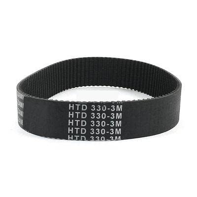 HTD 3M 408-3M 136 Arc Tooth 408mm Girth 9mm 10mm 15mm 20mm Width 3mm Pitch Closed-Loop Transmission Timing Synchronous Belt - (Width: 1Piece 10mm; Length: HTD 408-3M)