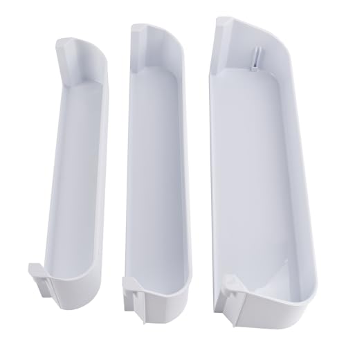 Frezon 29325760166 Replacement Refrigerator Door Shelf Kit Fit for Dometic Refrigerator Freezer/Upper/Bottom Plastic Door Shelf