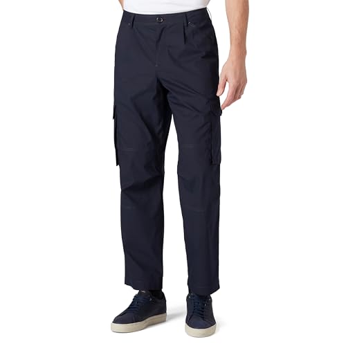 PS Paul Smith Men's Loose Fit Cargo Trouser, Very Dark Navy