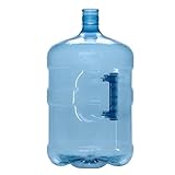 Brio B.P.A. Free 5 Gallon Plastic Crown Cap Reusable Water Bottle Container