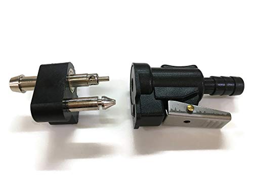 Boat Motor Male Adaptor + Fuel Connector Kit 0397444 0766442 0174508 017674 5/16" for Johnson Evinrude OMC BRP Outboard 8MM Fuel Boat Engine