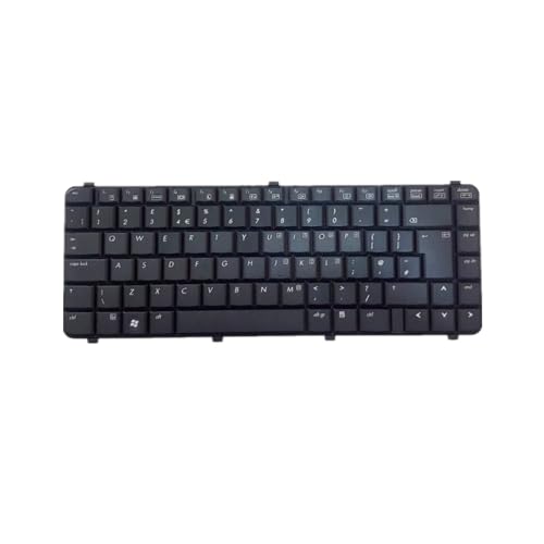 fqparts Laptop Keyboard for HP Compaq CQ510 511 515 516 Black UK English Layout
