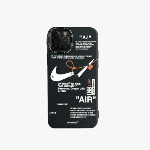 Off White i Phone 16 Pro Max Black Case