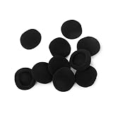 KONTONTY 10pcs Memory Foam Earpads 40mm Headset Pad Soft Foam Speaker Foam 40mm Earbud 40mm Headset Ear Covers Replacement Ear Cushions Headphones Ear Pads Cushion Cover Earphone