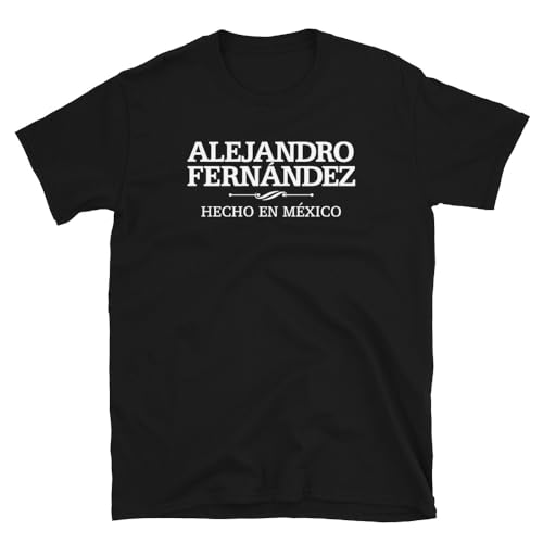 Alejandro Fernandez Shirt Vintage Retro Design t-Shirt Black
