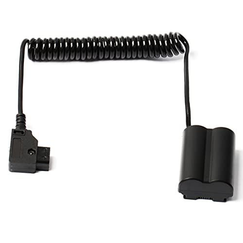 Topcine D-Tap to NP-W235 Dummy Battery to Ptap Camera Power Adapter Compatible for Fujifilm X-S20 GFX 50S II / 50SII GFX 100S X-H2S / XH2S X-T4 / XT4 X-T5 / XT5 Cameras Fully Decoded 48" Coiled Cable