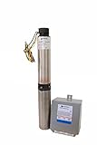 Goulds 18SB15412C 4" Submersible Water Well Pump, 18 GPM, 1-1/2 HP, 11 Stages, 3 Wire, 230 V Control Box is INCLUDED Replaced by Goulds 18HS15412C