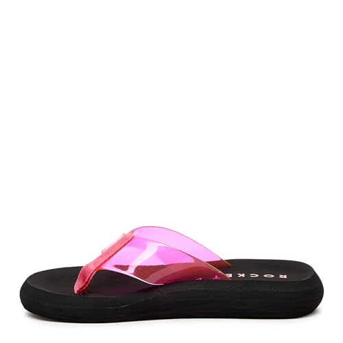 Rocket Dog Women's Beach Flip-Flop, HOT Pink, 8