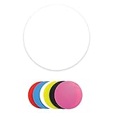 10 Pack Round Cake Boards 6 inch, 8 inch or 10 inch Multiple Colors, Reusable Corrugated Plastic (White, 8)