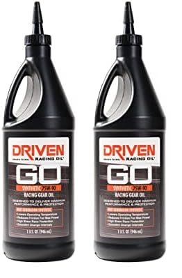 Driven Limited Slip Synthetic Gear Oil 1 Quart (Pack of 2)