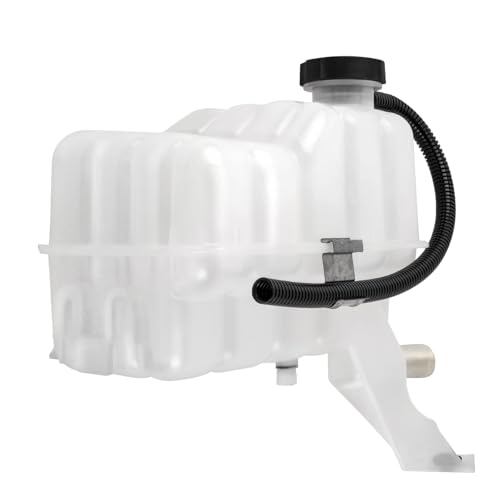 Coolant Reservoir Tank with Sensor and Cap Coolant Overflow Tank Compatible with Silverado 1500 Sierra 1500 Tahoe Suburban 1500 Yukon Escalade Avalanche H2 Replace 15203949 603102