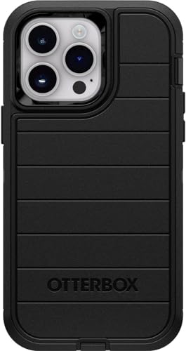 OtterBox Defender Series Screenless Edition Case for iPhone 14 Pro Max (Only) - Case Only - Microbial Defense Protection - Non-Retail Packaging - Black