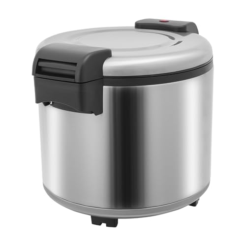 120 Cup Commercial Rice Warmer Electric Non-Stick Pot Adjustable Temperature Soup Warmers Sushi Rice Warmer for Restaurant Party Family, Warm Function Only, NOT Cooker