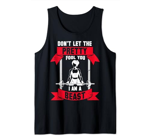 Women Weight-Lifting Workout Quote Funny Fitness Lover Gift Tank Top