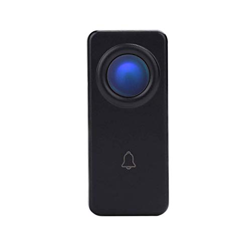 CROSSPOINT Extra Add-On Remote Transmitter Button for the Expandable Wireless Doorbell Alert System, Model ET, Black