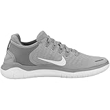 NIKE Men's Low-Top Sneakers, Wolf Grey/White/Volt, 10.5