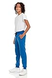 PURE CHAMP 3Pk Boys Sweatpants Fleece Athletic Workout Kids Clothes Boys Joggers with Zipper Pocket and Drawstring Size 4-20 (SET5 Size 10/12)