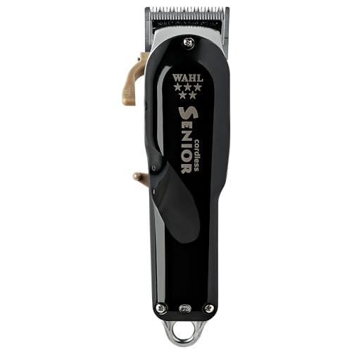Wahl Professional 5 Star Cordless Senior Clipper Precision Fade Blades Metal Housing 80 Min Runtime