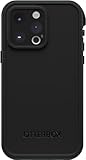 OtterBox Fre Case for iPhone 14 Pro Max for MagSafe, Waterproof (IP68), Shockproof, Dirtproof, Sleek and Slim Protective Case with Built in Screen Protector, x5 Tested to Military Standard, Black